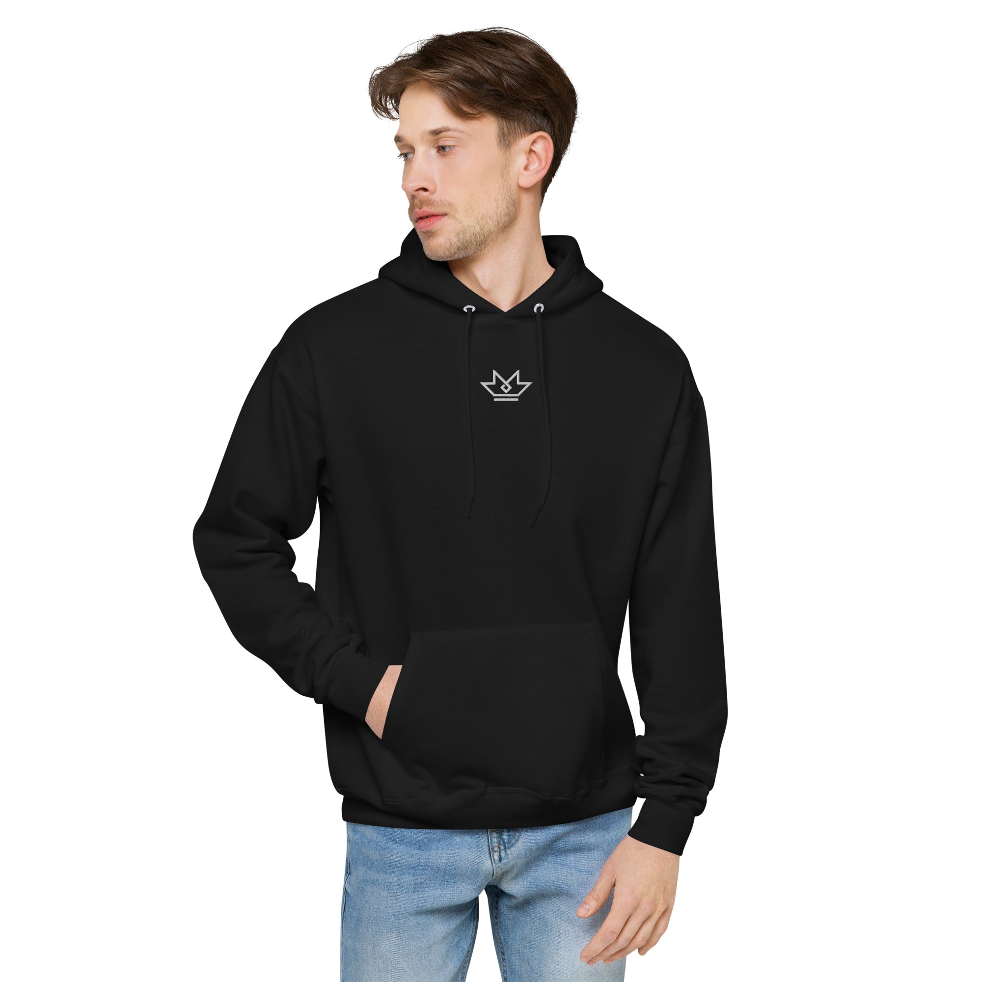 Unisex Mindset Matters Crown Fleece Hoodie