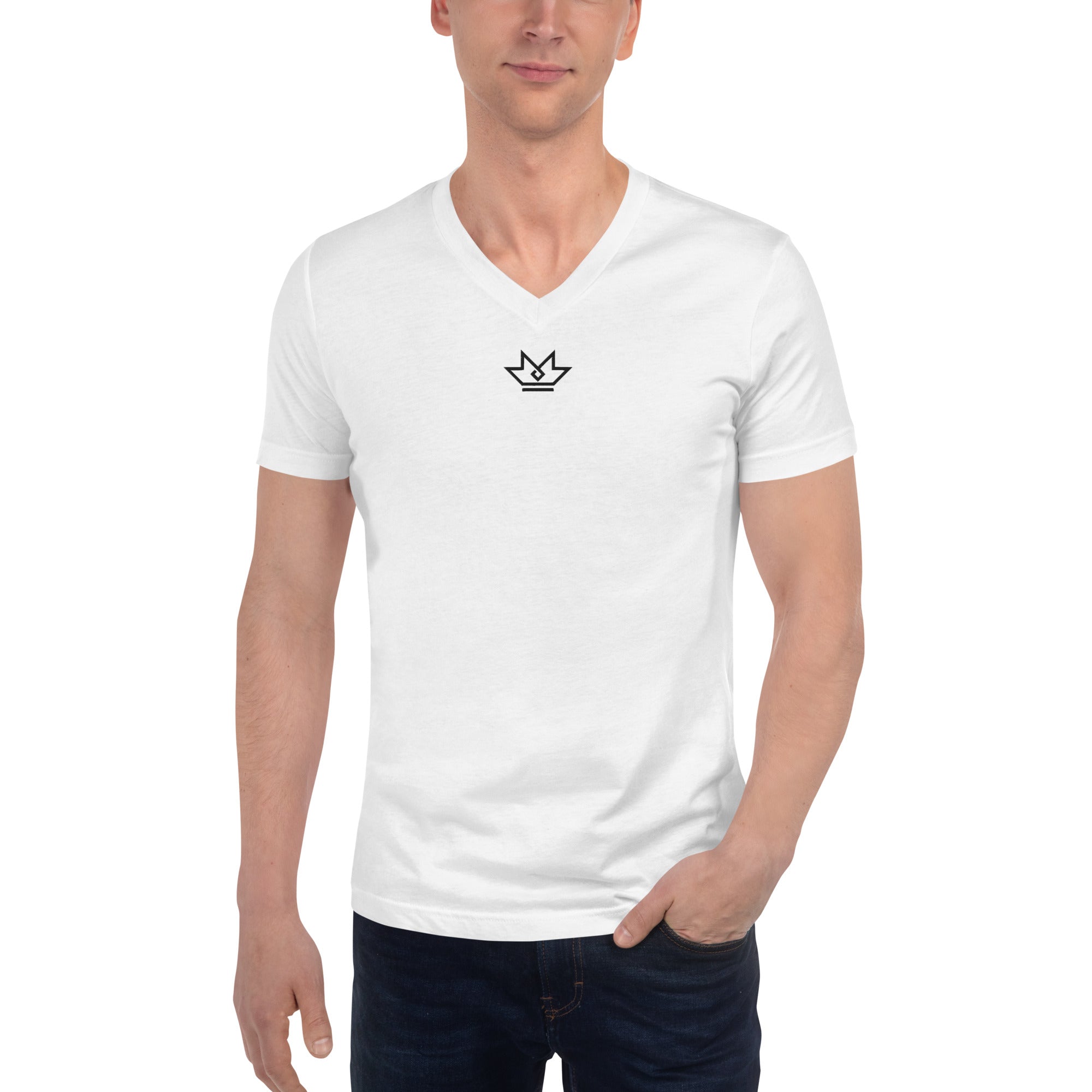 Mindset Matters Crown V-Neck T-Shirt
